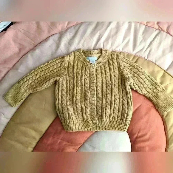 Other - Lands End baby girl cardigan sweater